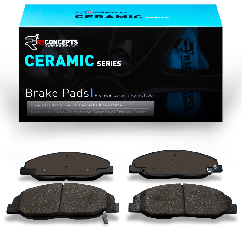 Cadillac STS Brake Pads - Front - R1 Concepts - Ceramic - `08-`14